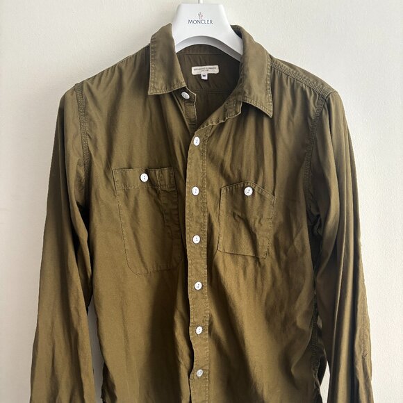 Engineered Garments Olive Green Button-up Work Shirt - Medium mi USA - Picture 1 of 12